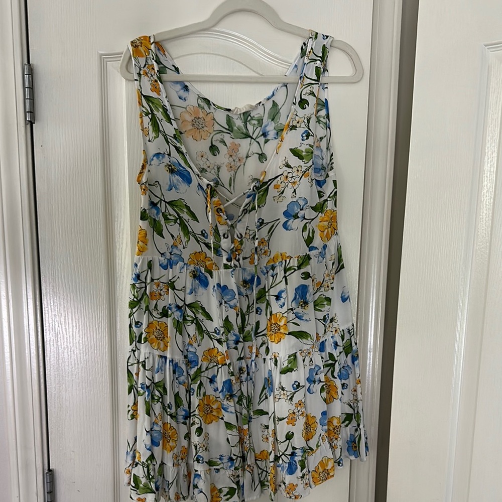 Altar’d State Floral Sleeveless Dress